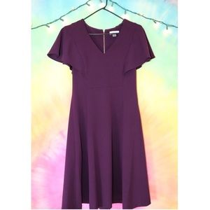 Calvin Klein Purple Dress
